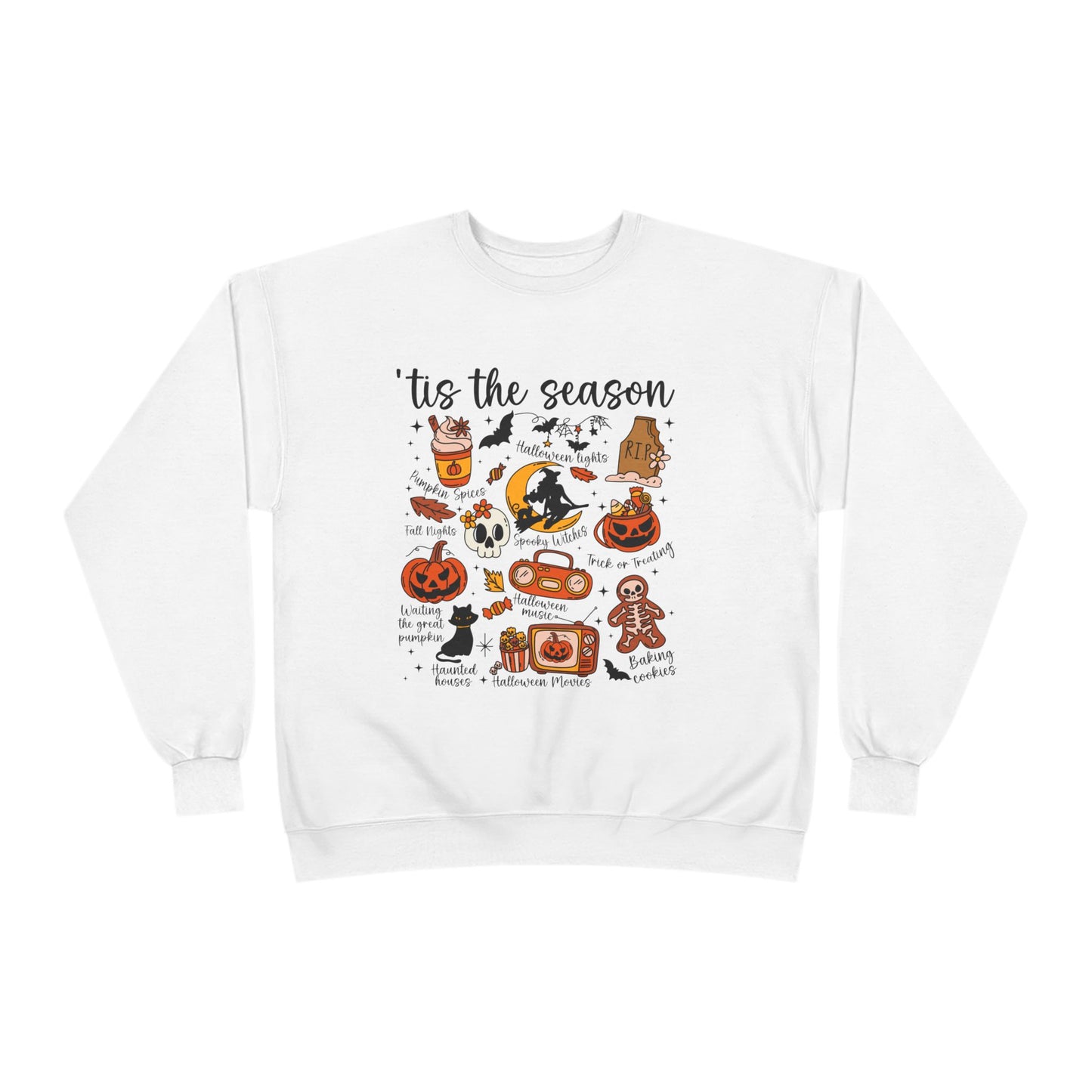 Cozy Halloween Crewneck Sweatshirt