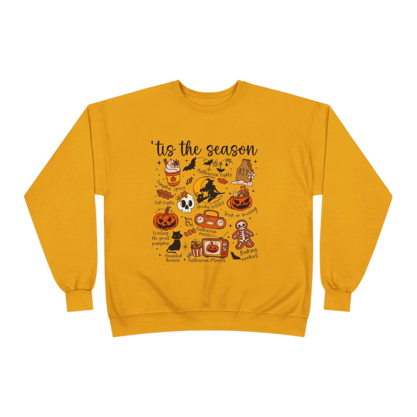 Cozy Halloween Crewneck Sweatshirt