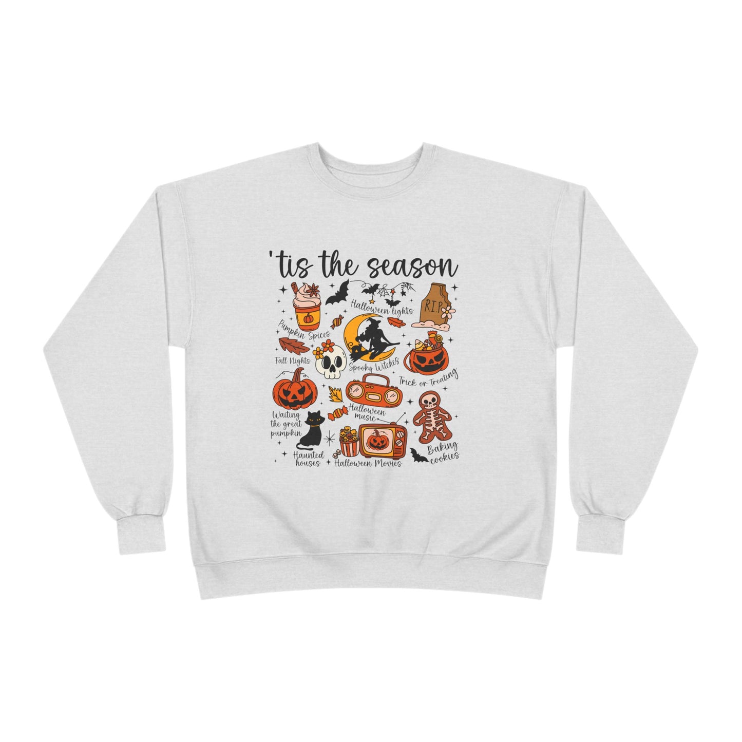 Cozy Halloween Crewneck Sweatshirt