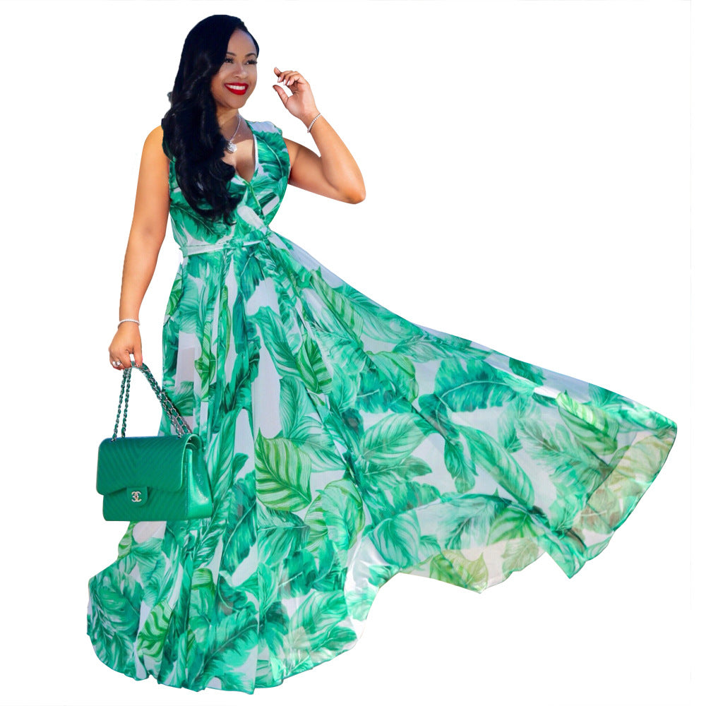 Floral Sleeveless Dress