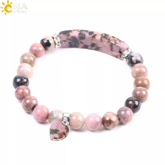 Natural Stone Crystal Bracelet