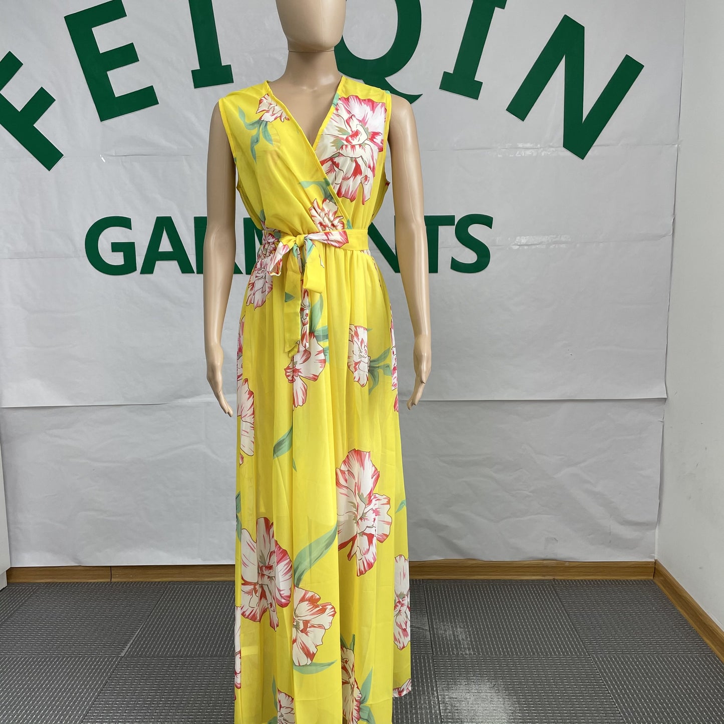 Floral Sleeveless Dress