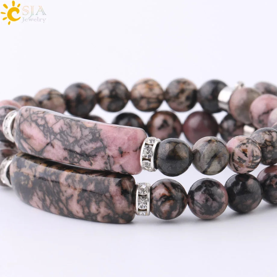 Natural Stone Crystal Bracelet
