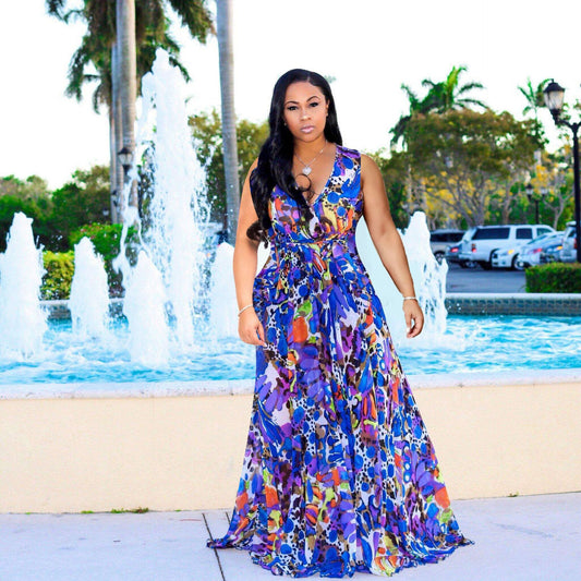 Floral Sleeveless Dress