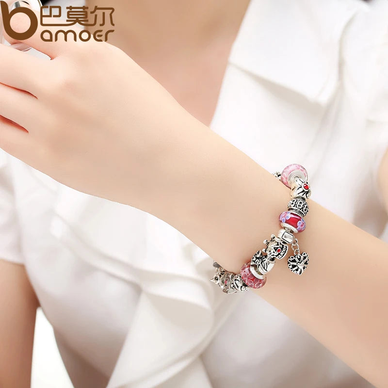 Queen Crown Beads Bracelet