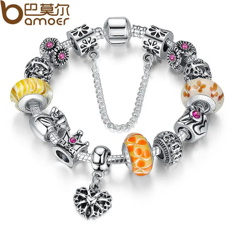 Queen Crown Beads Bracelet